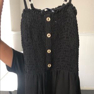 hollister black dress